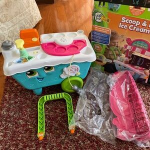 NEW Leap Frog Ice Cream Cart- just the stand